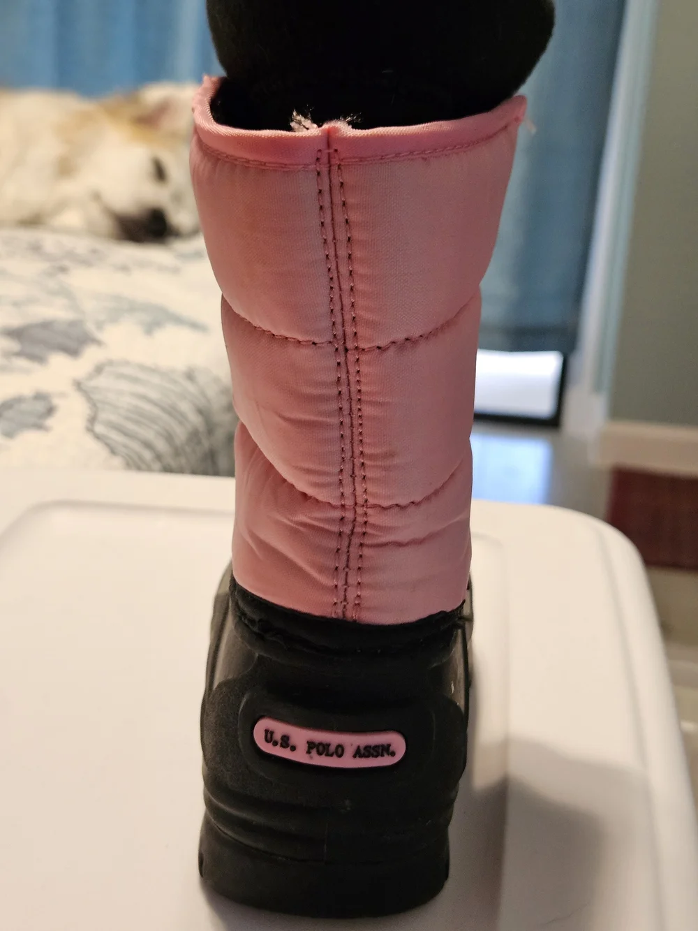 Polo by Ralph Lauren Pink and Black Kids' Rain & Snow Boots